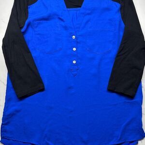Express Women's Blue Shirt